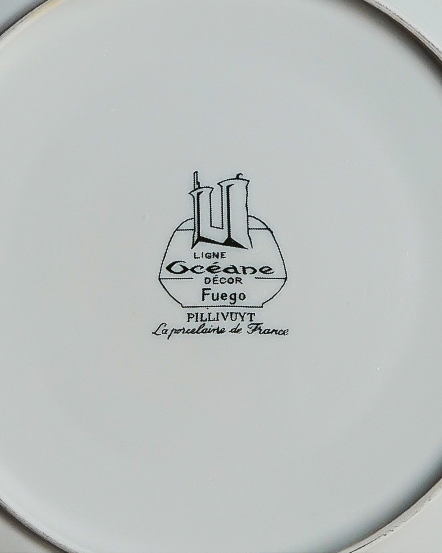 assiette plate pillivuyt