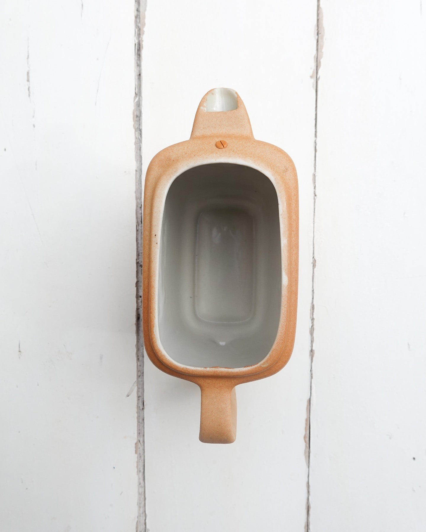 Pichet Ricard en céramique, déco rétro avec filtre à glaçons