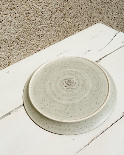 Lot de 6 assiettes à huîtres modèle « Stromboli » de Saint-Amand