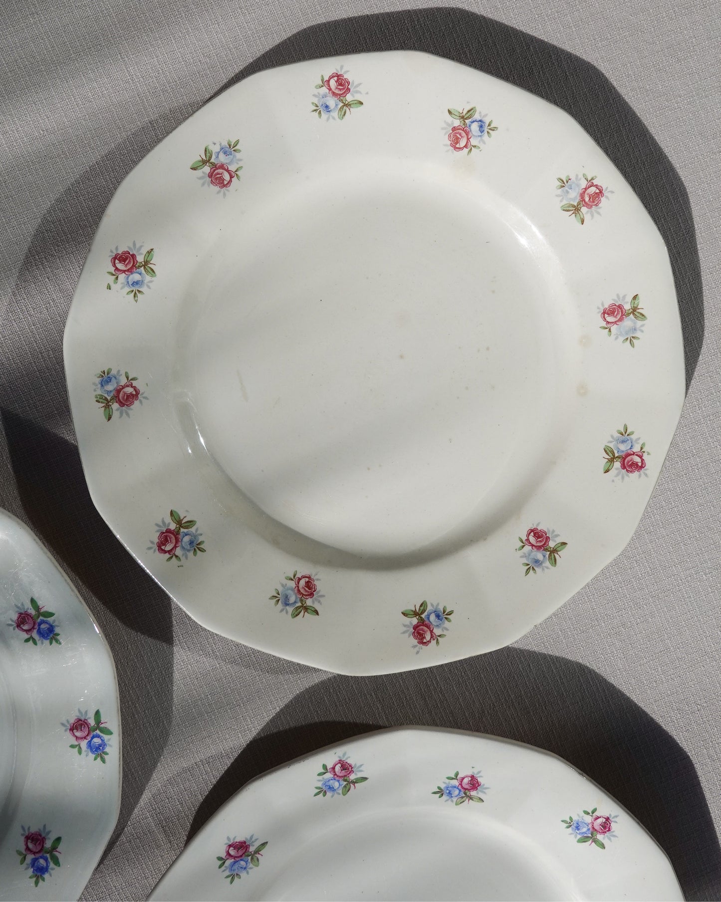 Lot de 4 assiette plates