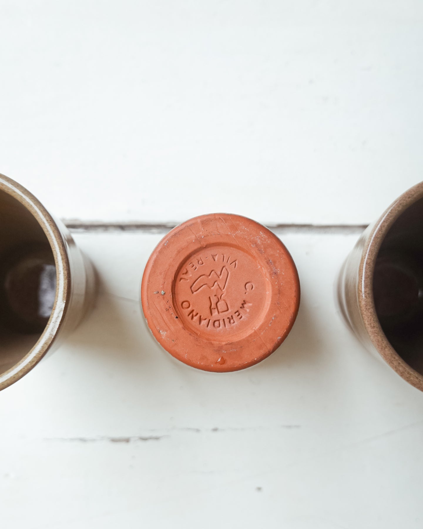 Lot de 4 verres en grès, C. Meridiano, Vila Real