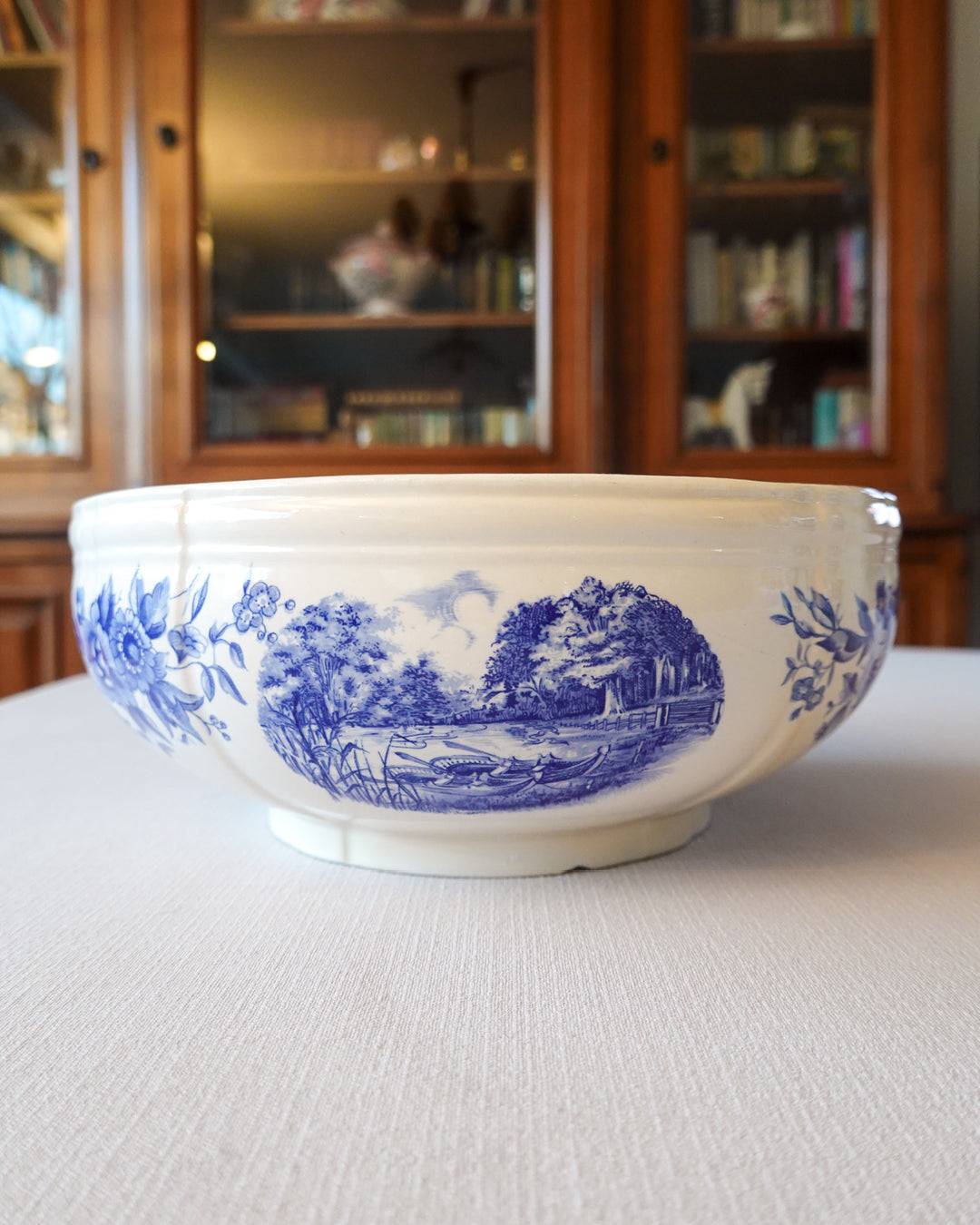 Lot de 3 plats de service Sarreguemines #romantic